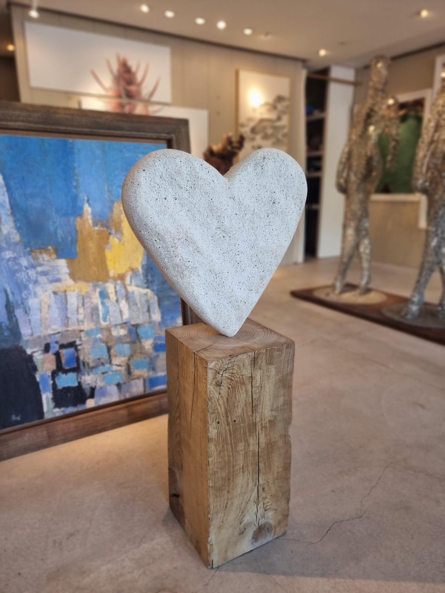 Large Stone Heart