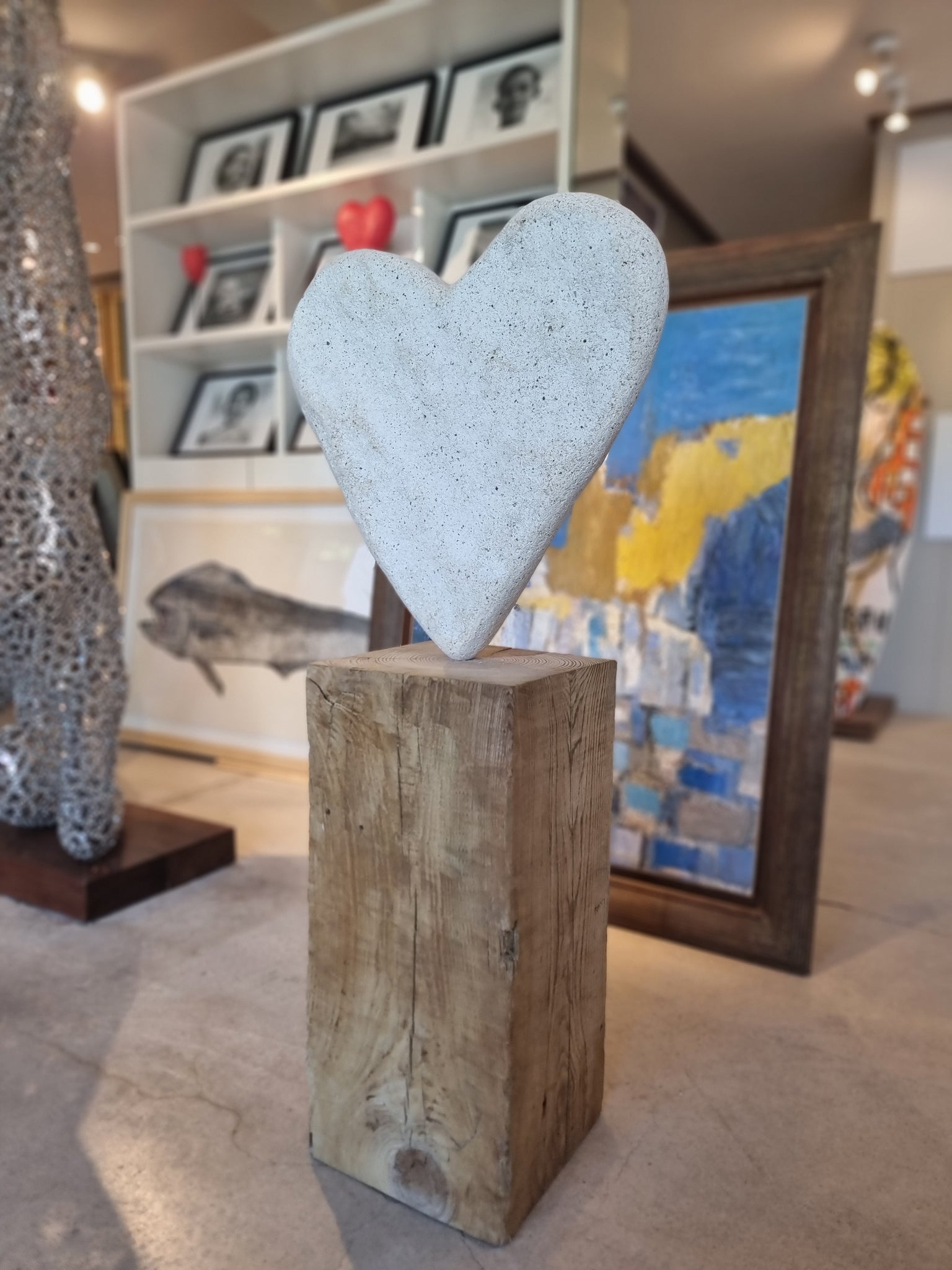 Large Stone Heart