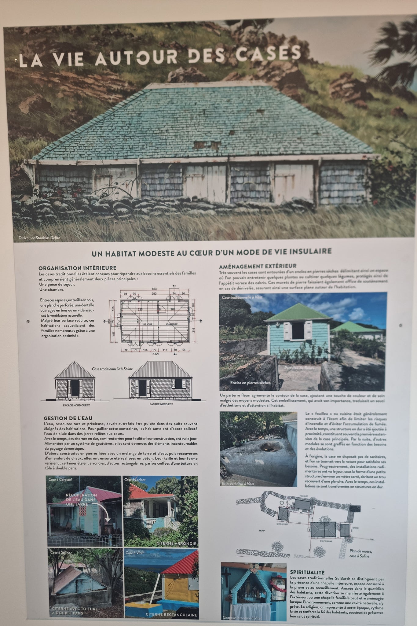 La vie autour des cases